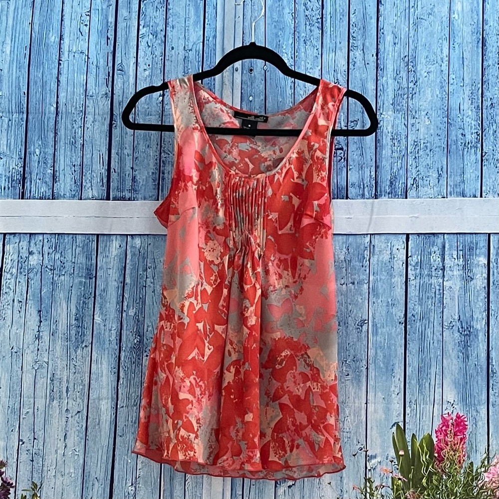 3 for $10.  Bright floral blouse